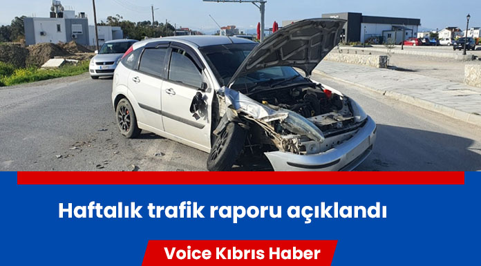 Bir haftada 67 kaza, 27 yaralı