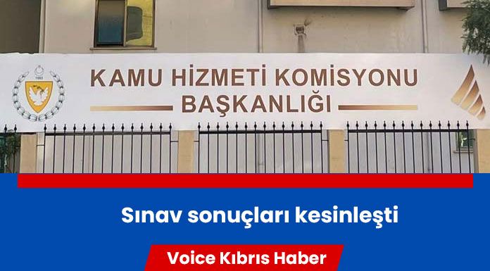Kamu Hizmet Komisyonu duyurdu