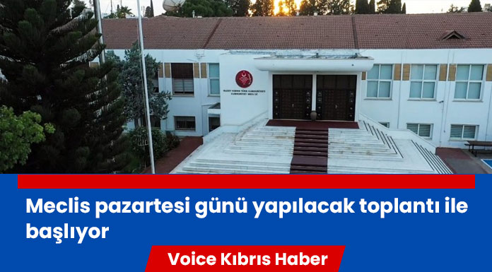 Yeni yasama yılı pazartesi başlıyor