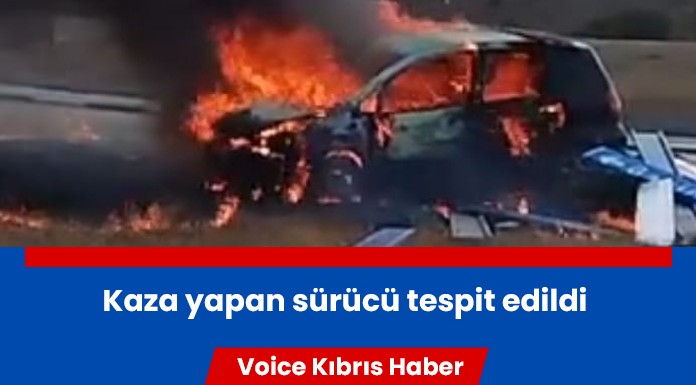 Kaza yapıp kaçan sürücü tespit edildi!