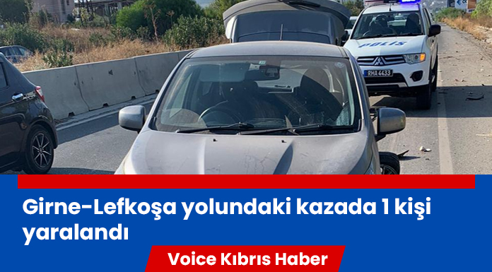 Kazada 21 yaşındaki şahıs yaralandı!
