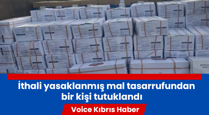 İthali yasaklanmış çok sayıda mal ele geçirildi!