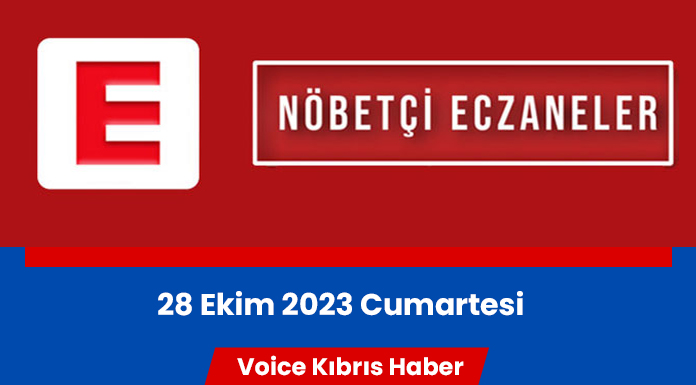 Nöbetçi eczaneler (28 Ekim 2023)