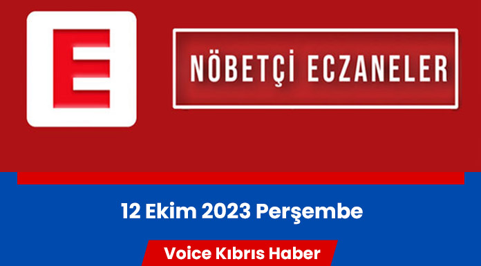 Nöbetçi eczaneler (12 Ekim 2023)