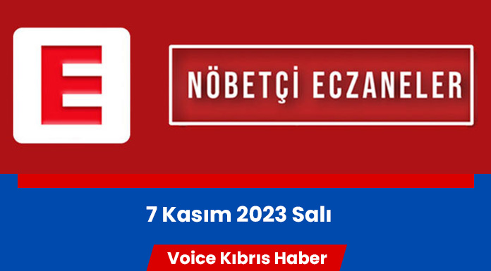 Nöbetçi eczaneler (7 Kasım 2023)
