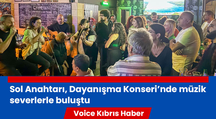 Sol Anahtarı'ndan Girne’de dayanışma konseri