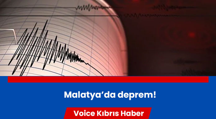 Malatya'da deprem!