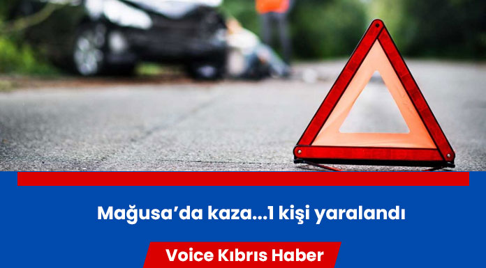 Mağusa'da kaza!
