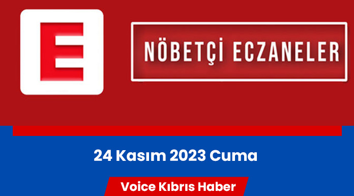 Nöbetçi eczaneler (24 Kasım 2023)