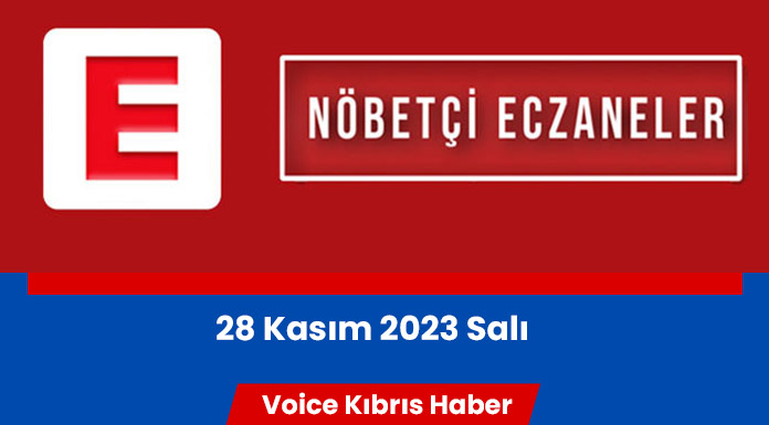 Nöbetçi eczaneler (28 Kasım 2023)