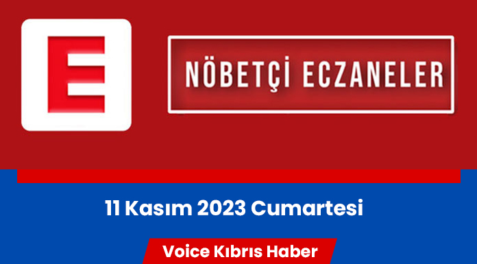 Nöbetçi eczaneler (11 Kasım 2023)
