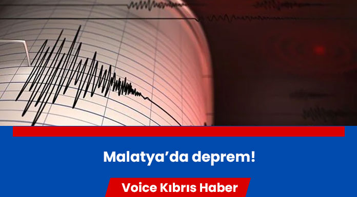 Malatya'da 4,6 büyüklüğünde deprem!
