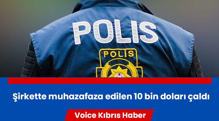 Haspolat'ta müstahdem tarafından hırsızlık!