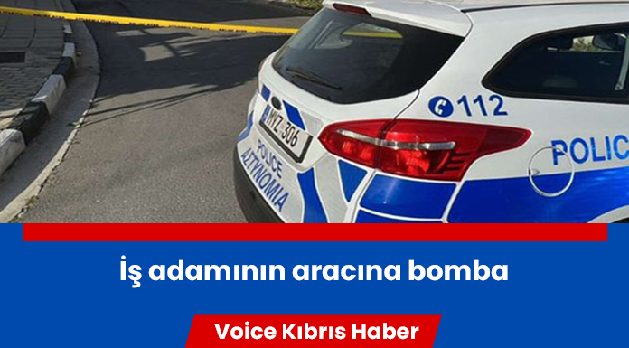 İş adamının aracına bombalı saldırı