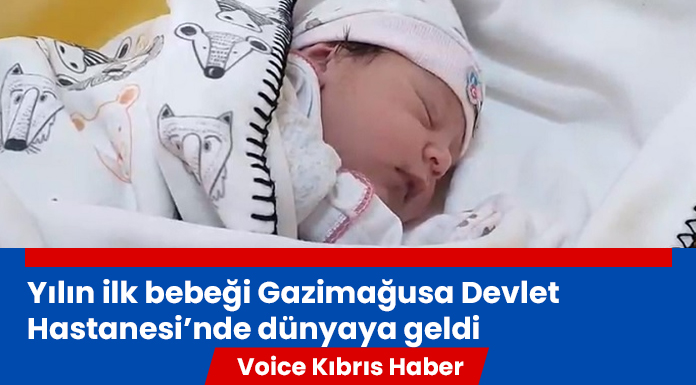 Yılın ilk bebeği Lavin Çökük oldu