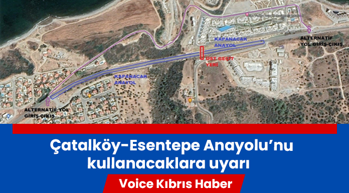 Bu yolu kullanacak sürücülerin dikkatine!