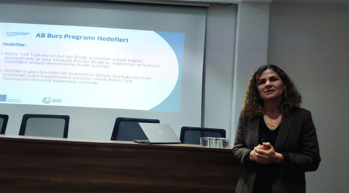 AB Burs Programı dün akşam gazetecilere tanıtıldı