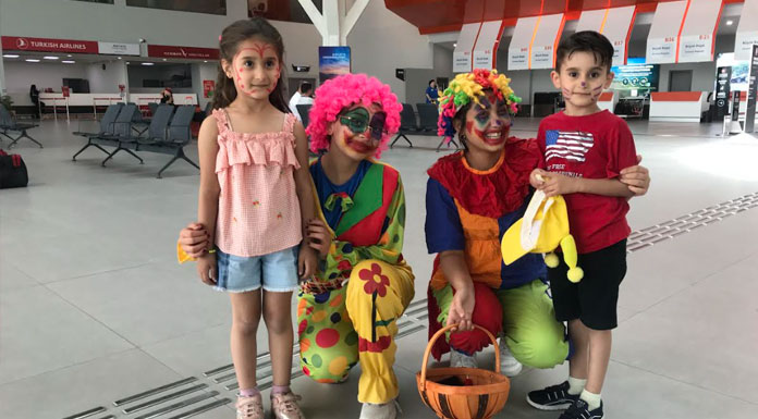 23 Nisan çocukları Ercan’da renklendi
