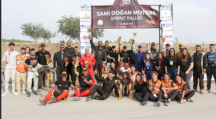 Baba-kız sprint rallisinde zirvede