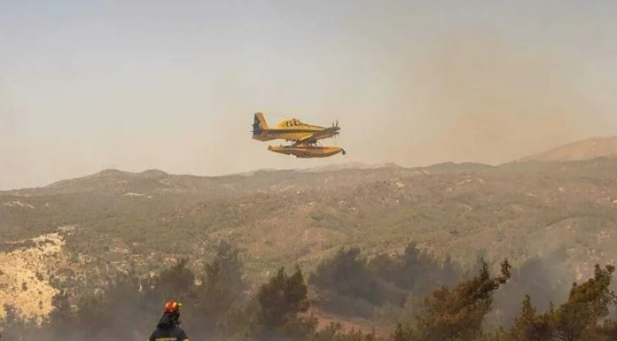 Baf’ta yeni bir yangın çıktı