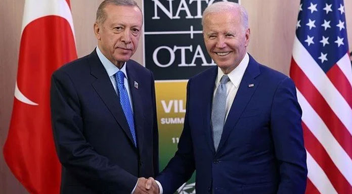 Erdoğan, ABD Başkanı Biden ile görüştü