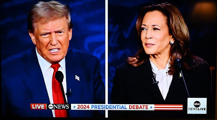 Trump ve Harris canlı yayında ilk kez kozlarını paylaştı