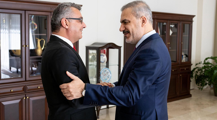 Erhürman ile Fidan görüştü