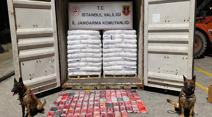 İstanbul'da 106 kilogram kokain ele geçirildi